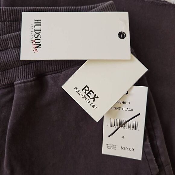 Hudson Kids Rex Pull-on Short Light Black Medium (Boys) - Picture 7 of 7